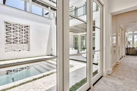 A Window to the World – Impact-Rated Windows of Interior Hallway impact-rated windows of interior hallway with A Window to the World