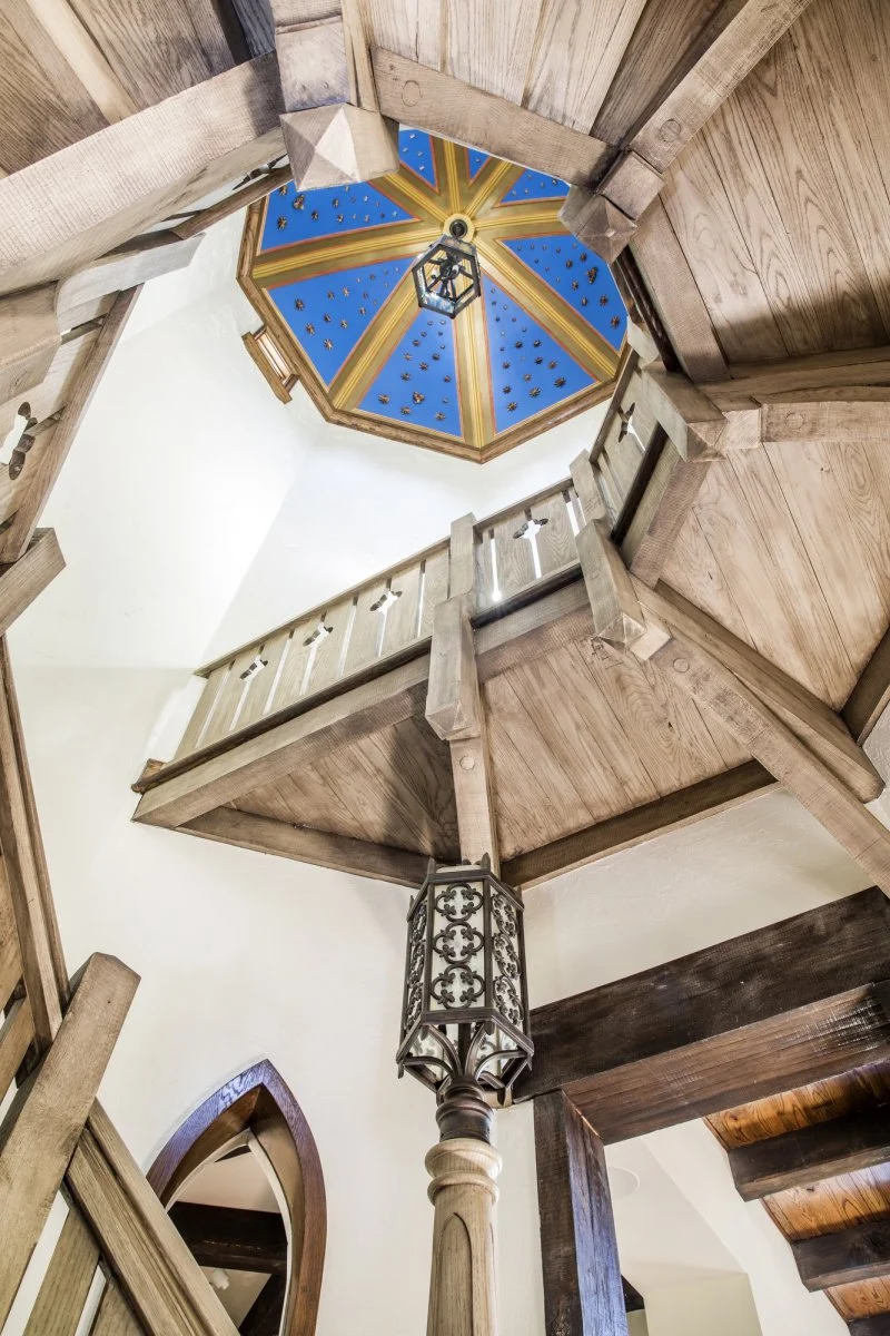 Old-World Charm in Alabama – Custom Interior Staircase custom interior staircase with Old World Charm in Alabama