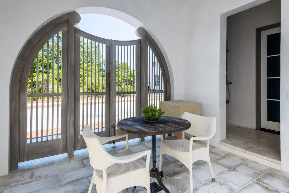 ef-san-juan-gates-shutters-13-e1669225128511 custom wood gate, florida, ef san juan, courtyard gate, alys beach florida
