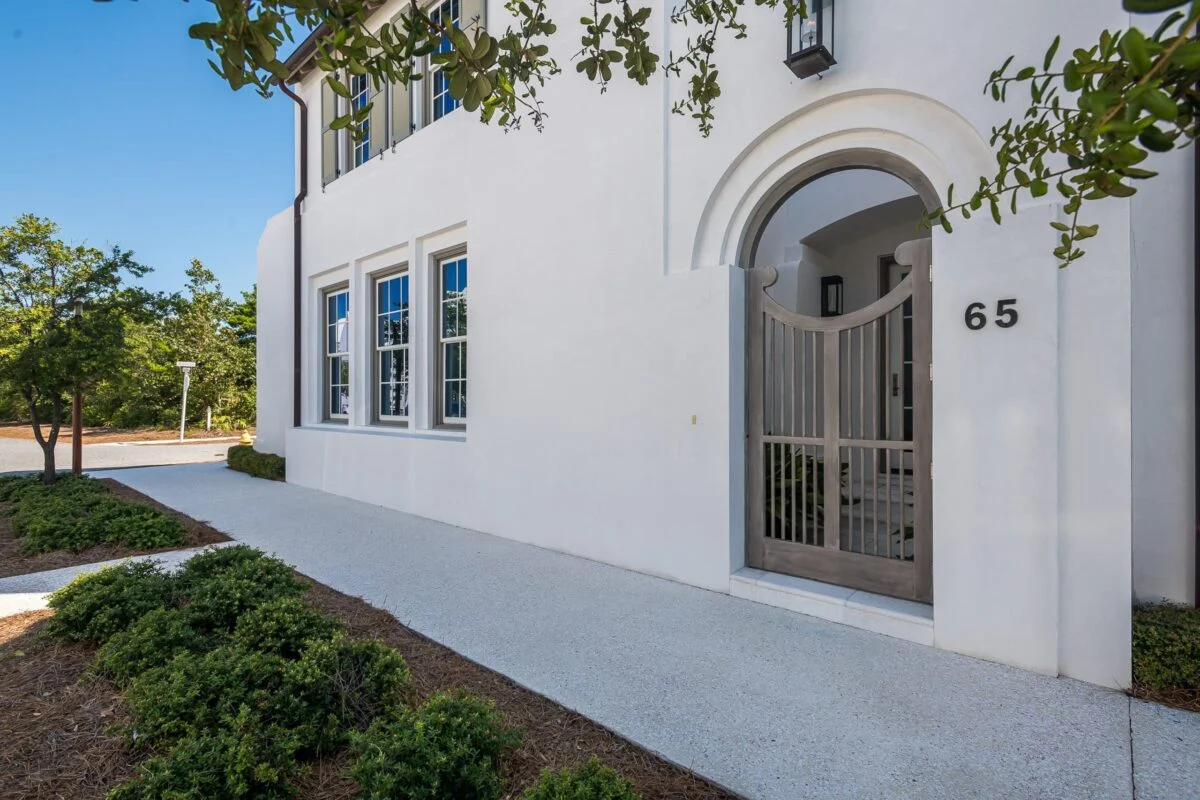ef-san-juan-gates-shutters-16-e1669068860195 custom wood gate, florida, ef san juan, courtyard gate, alys beach florida