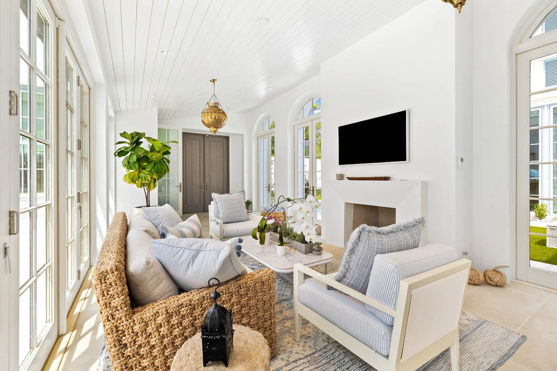 Alys Beach Serenity – Indoor Outdoor Family Room Sliding Doors indoor outdoor family room sliding doors at Alys Beach Serenity