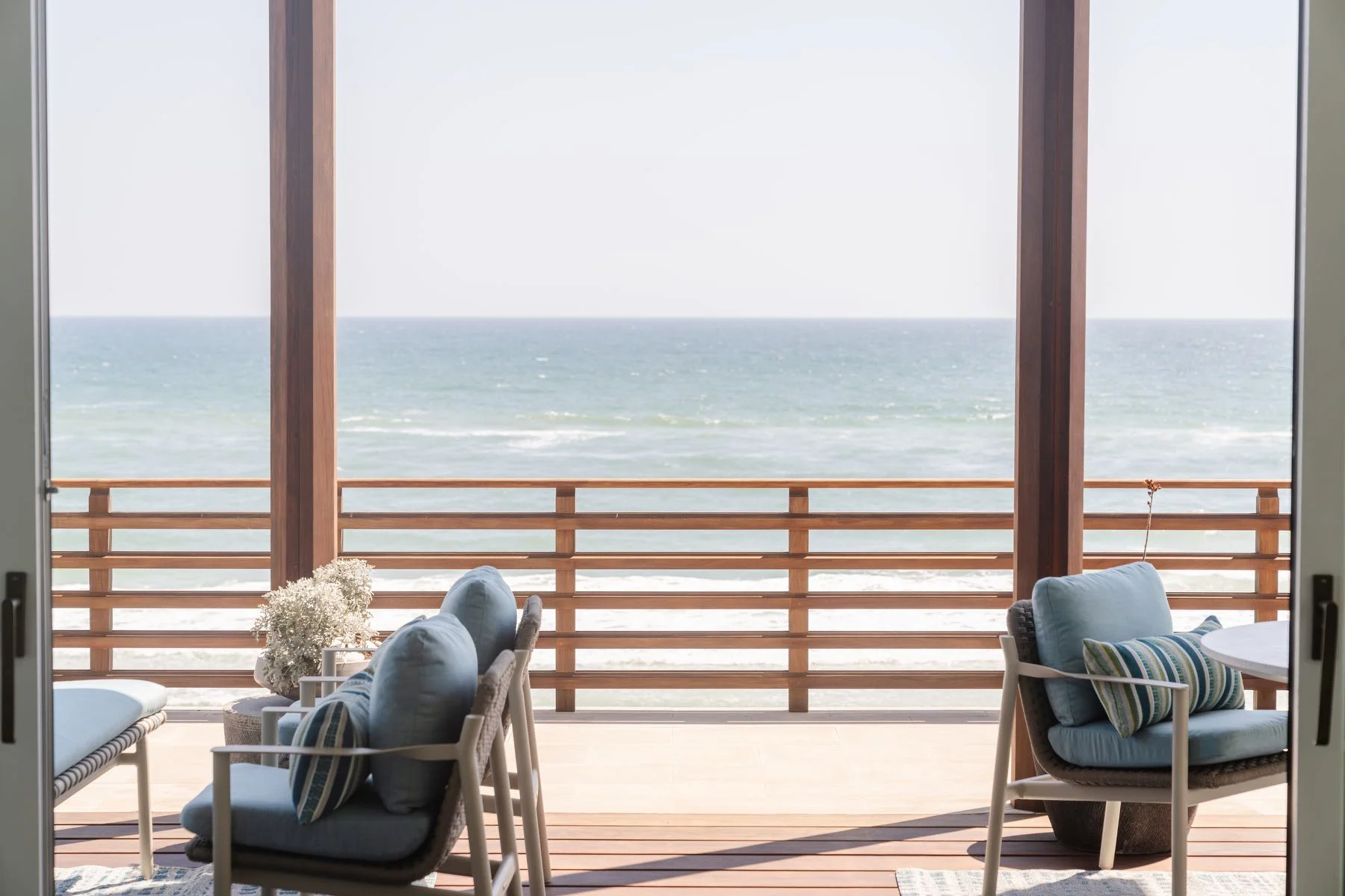 Ipe Railings and Columns – E. F. San Juan Custom railings and columns made of ipe hardwood by E. F. San Juan