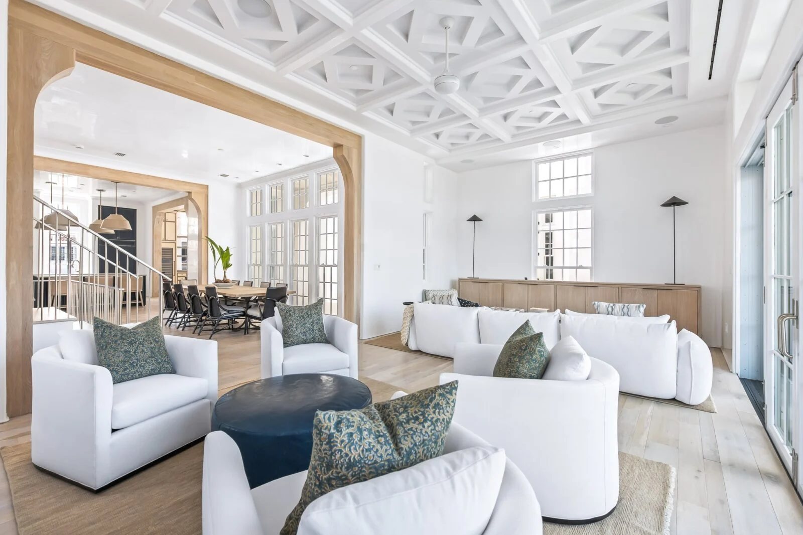Alys Beach Custom Home with Moulding, Millwork, Windows, Doors