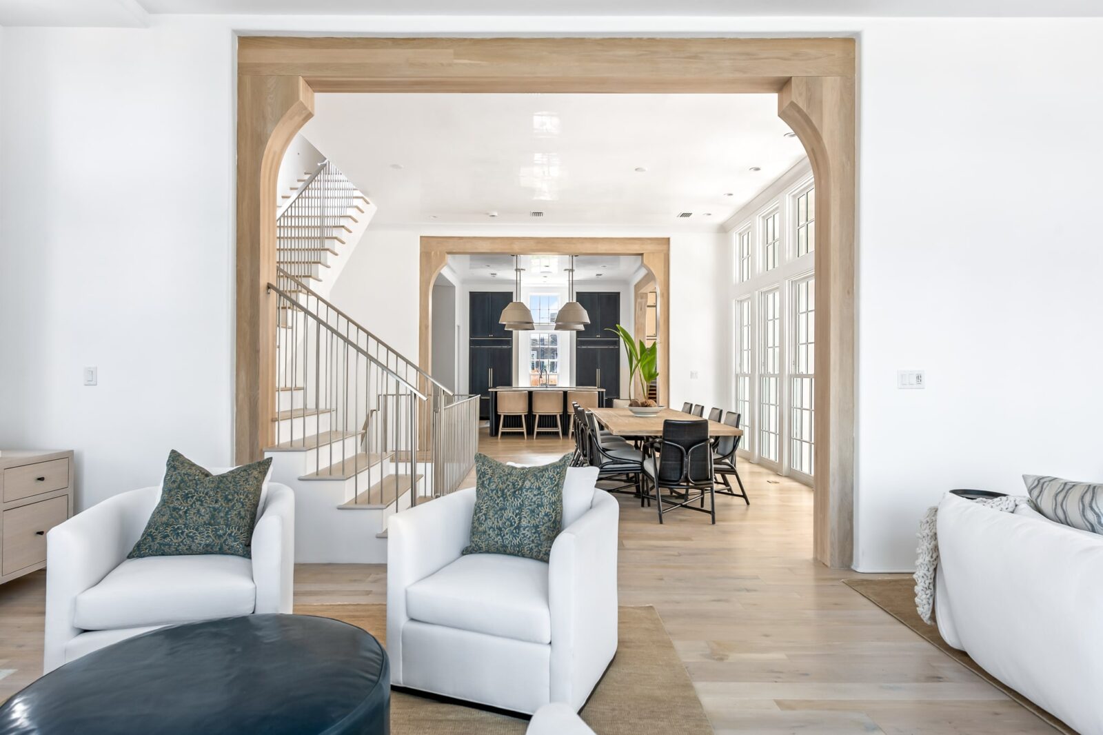 e-f-san-juan-alys-beach-old-cellar-lane-custom-home-12 E. F. San Juan custom moulding and millwork, Loewen windows and doors, Alys Beach, Florida