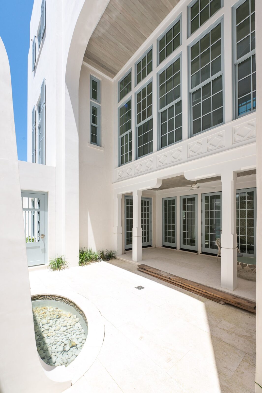 e-f-san-juan-alys-beach-old-cellar-lane-custom-home-2 E. F. San Juan custom moulding and millwork, Loewen windows and doors, Alys Beach, Florida